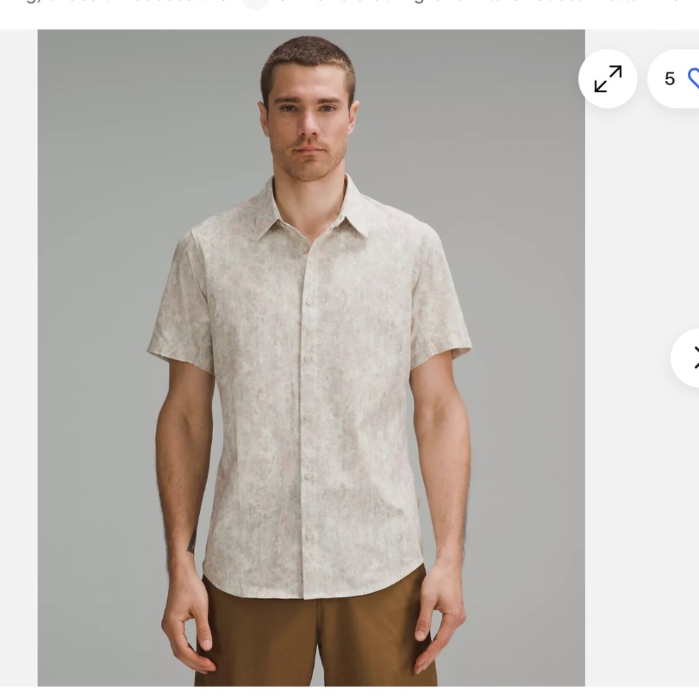 Airing Easy Short-Sleeve Shirt